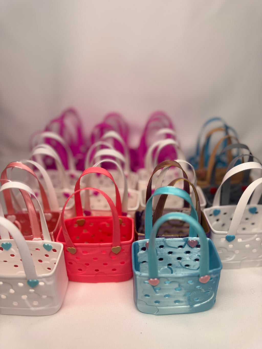 Mini Valentines Tote Bags