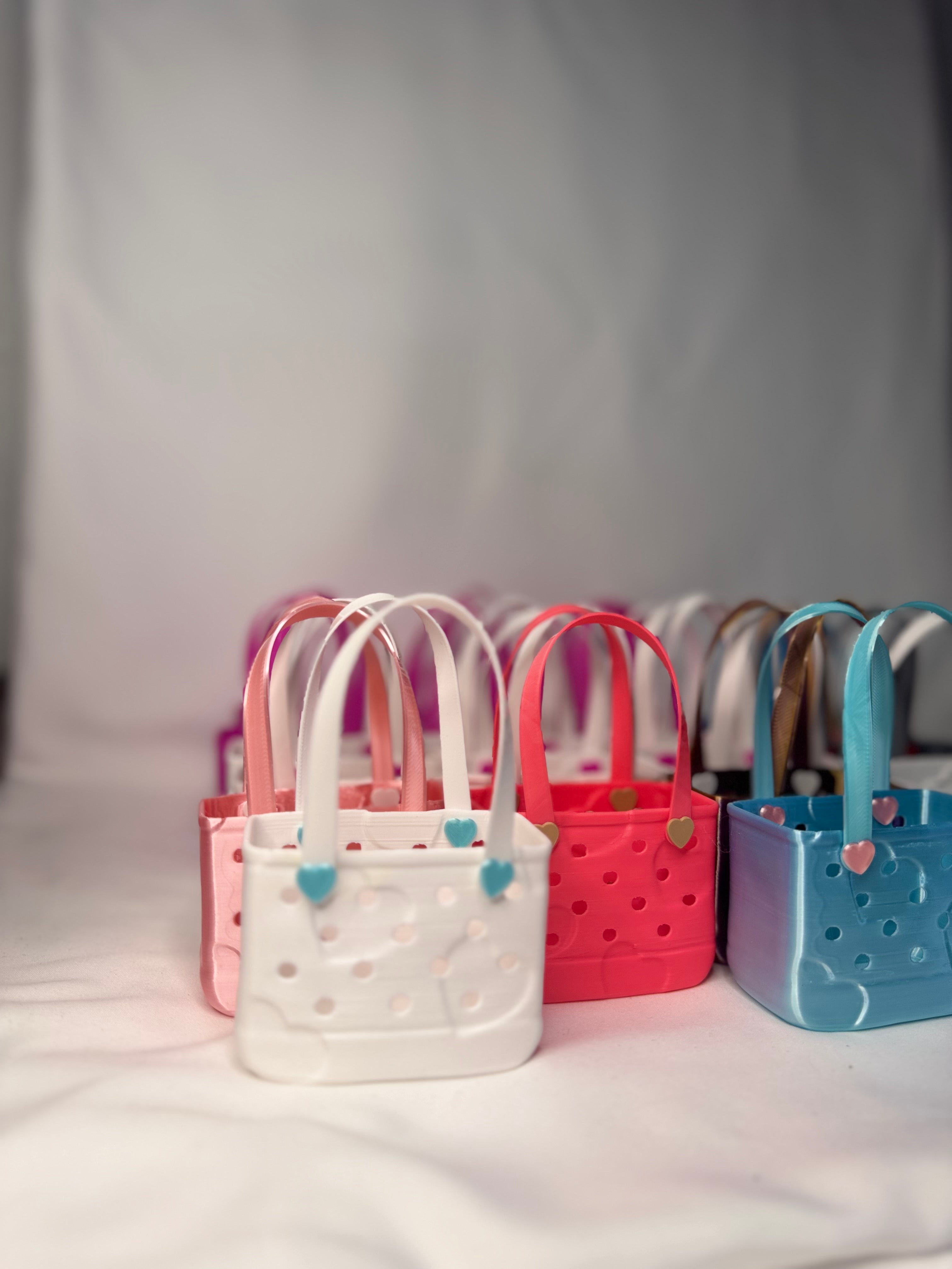 Mini Valentines Tote Bags