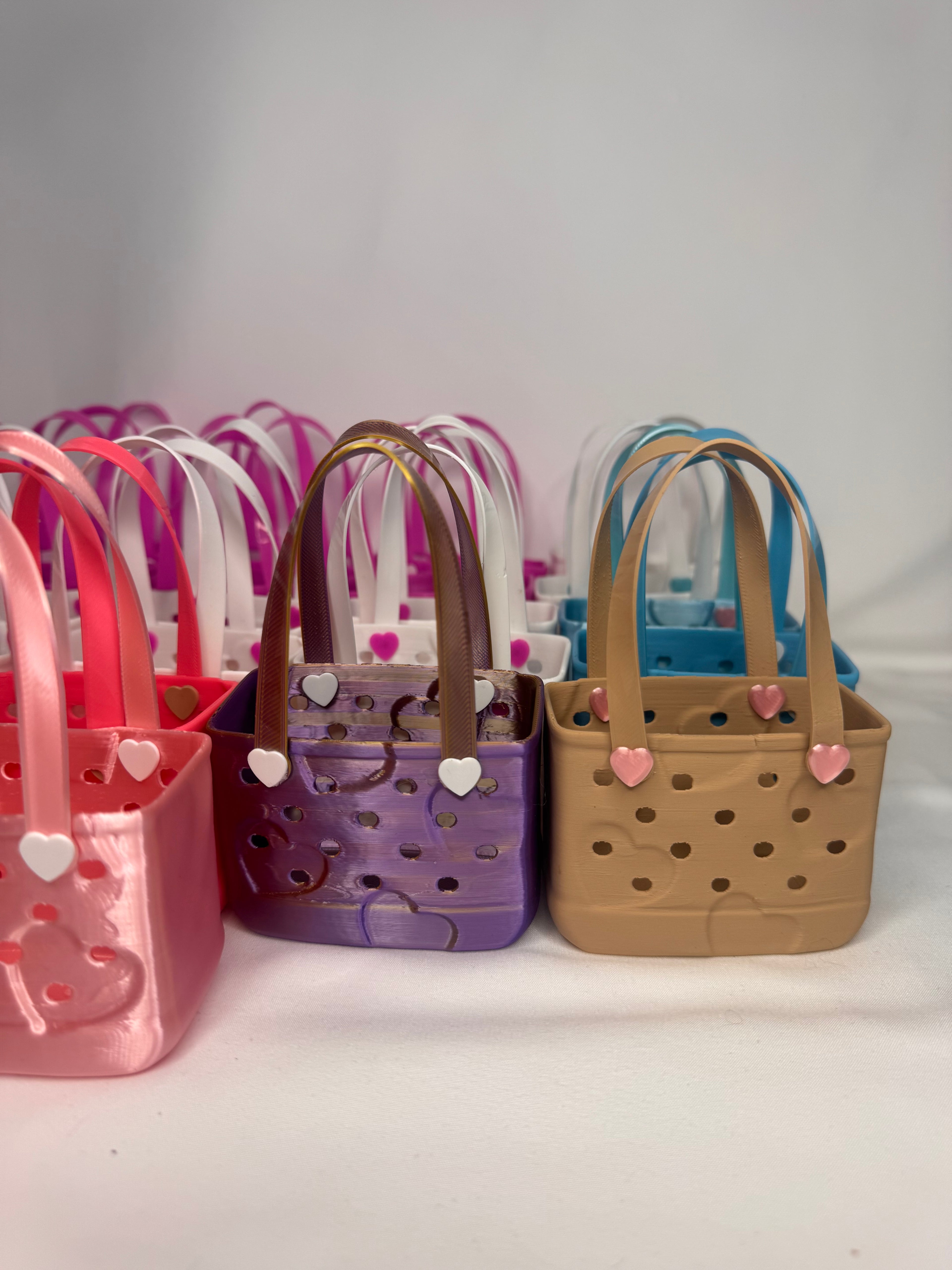 Mini Valentines Tote Bags